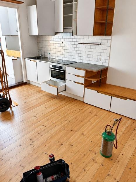 End-of-lease treatment in a vacated apartment